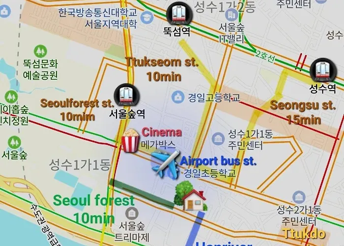 #seongsu #seoul-forest #han-river #queen-bed 아파트
